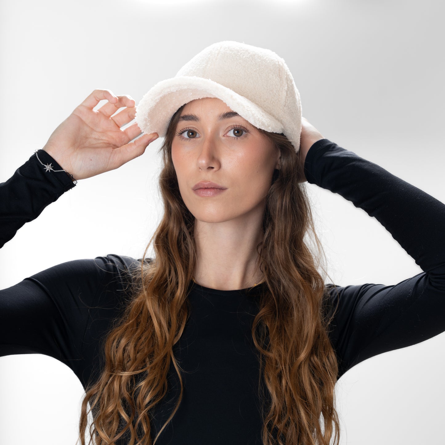 CASQUETTE MOLLETONNÉE EN LAINE