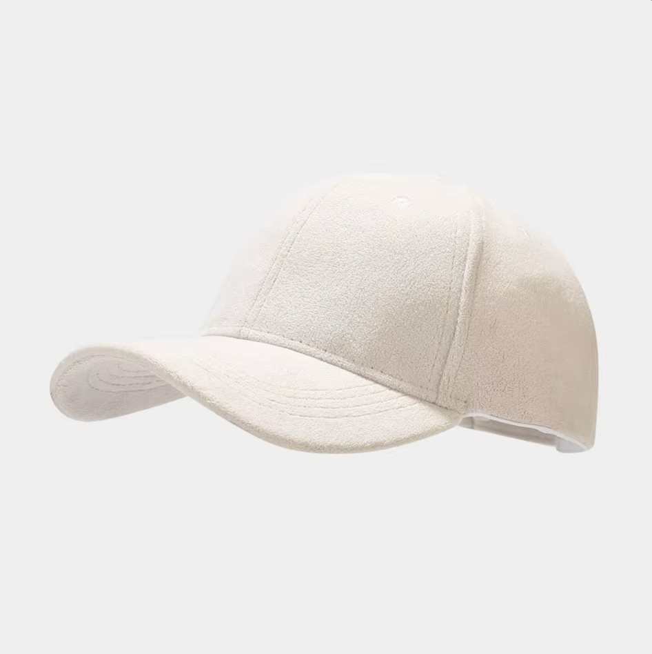 CASQUETTE EFFET DAIM