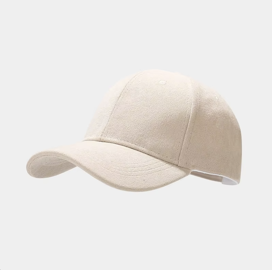 CASQUETTE EFFET DAIM