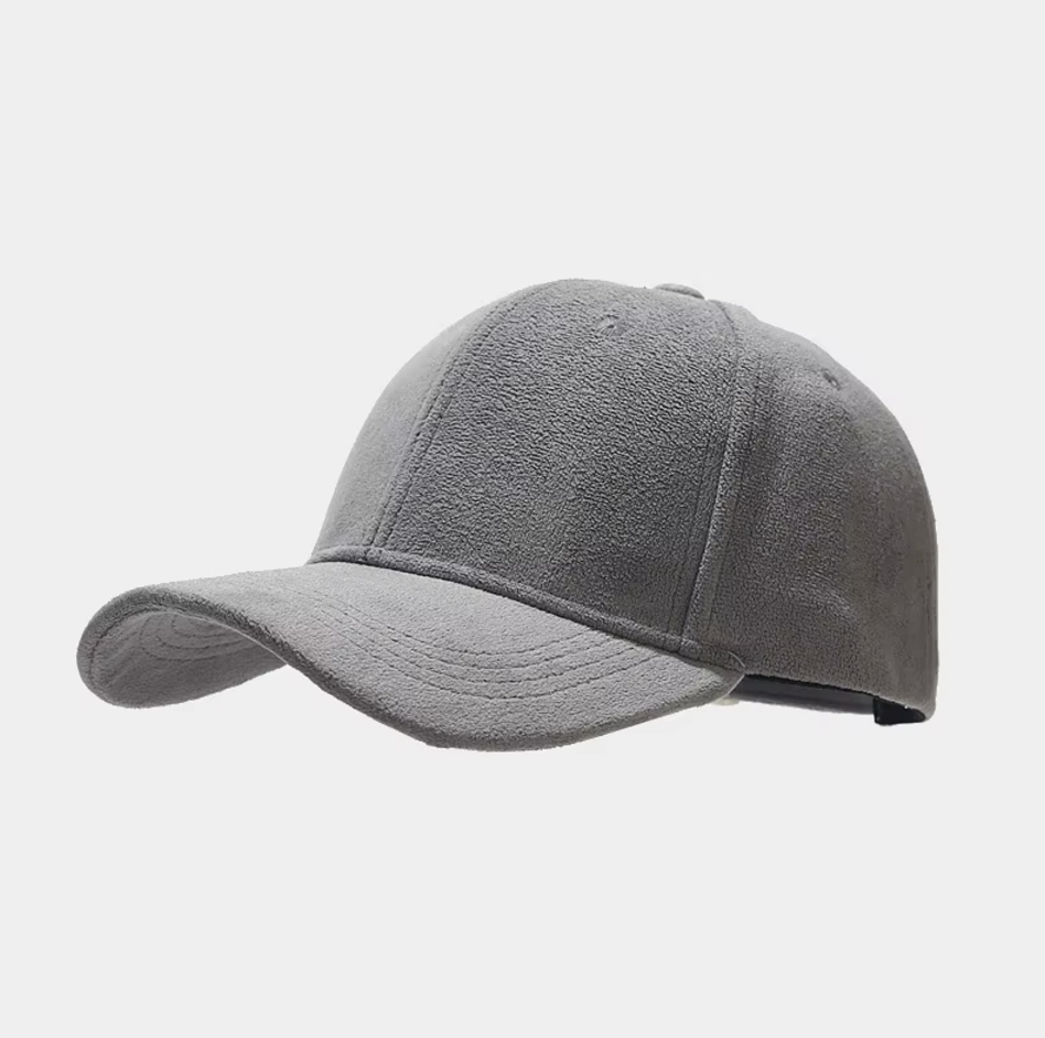 CASQUETTE EFFET DAIM